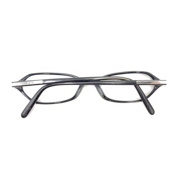 Prada VPR 04E 2AJ-1O1 Black Silver Eyeglasses Frames 50-18 135 Italy Designer - Picture 11 of 12